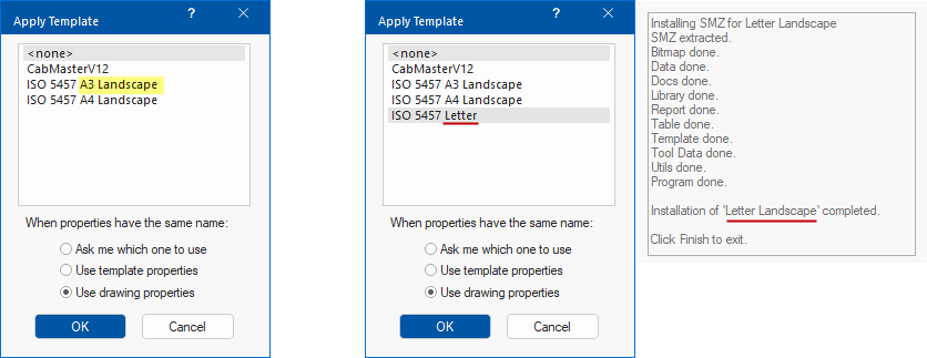 Click to view Template folder and .qit files